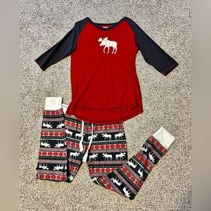 Lazy One adult women’s pajama set. Size medium